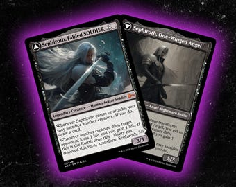 片翼の天使セフィロス エンブレム MTG トークン - Etsy 日本