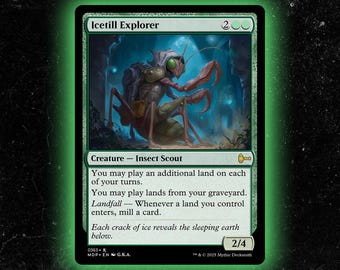 Icetill Explorer - Carta Comandante Proxy Personalizzata