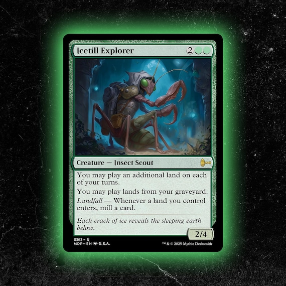 Icetill Explorer - Custom Proxy Commander Card - Etsy