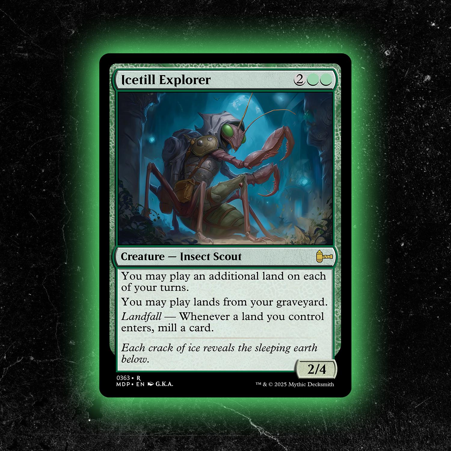 Icetill Explorer - Custom Proxy Commander Card - Etsy