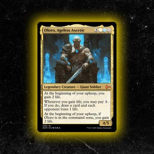 Oloro, Asceta Eterno - Tarjeta Proxy personalizada de Magic: The Gathering: ¡de alta calidad, duradera y asequible!