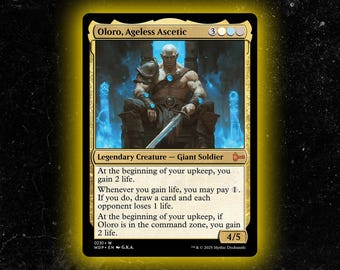 Oloro, Ageless Ascetic - Benutzerdefinierte Stellx-Kommandeurkarte