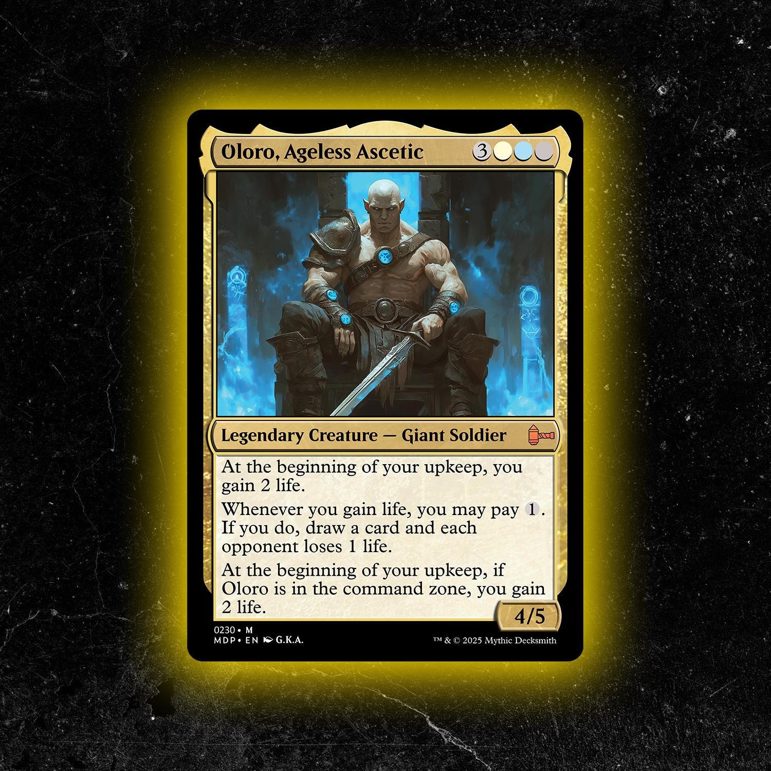 mtg oloro ageless ascetic commander deck Clement, the Worrywort