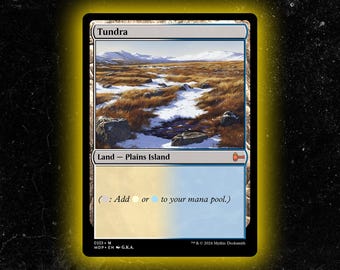 Tundra - Custom Proxy Commander Card