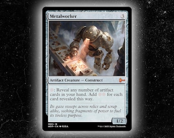 Metalworker - Carta Comandante Proxy Personalizzata