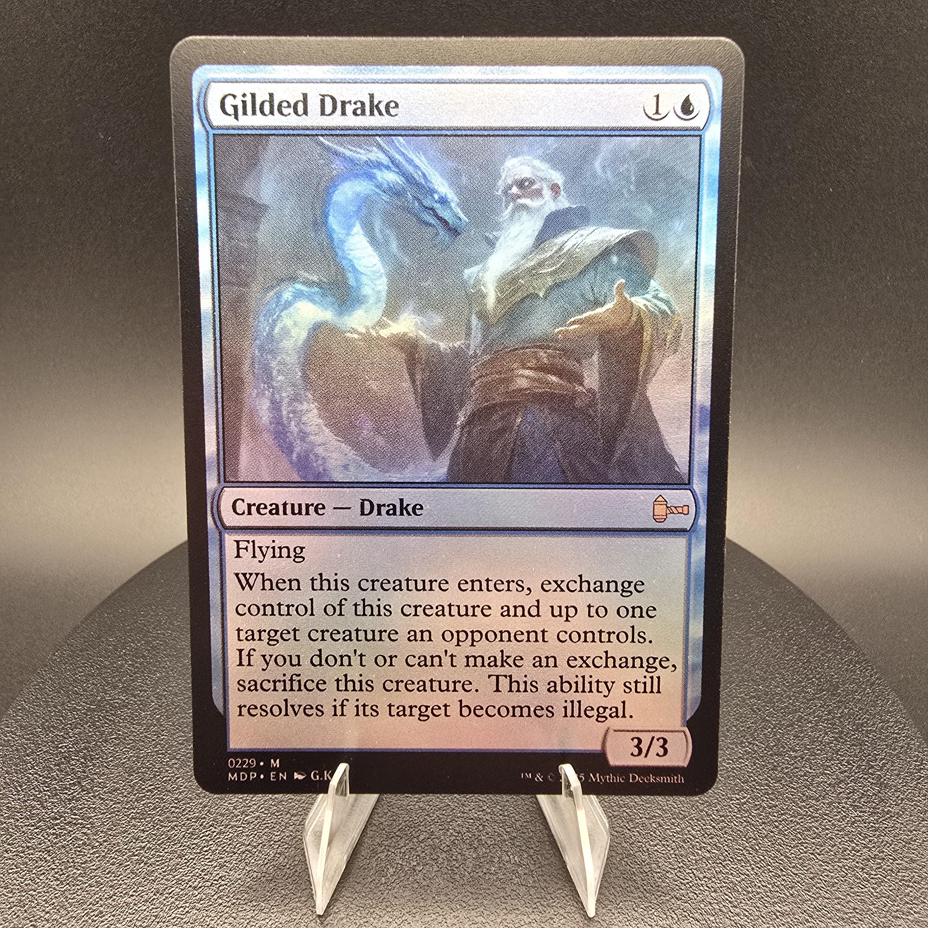 Gilded Drake - Custom Proxy Commander Card - Etsy