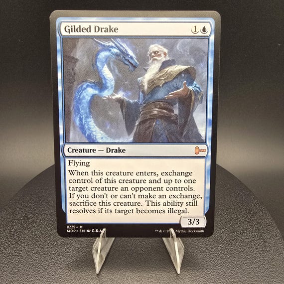 Gilded Drake - Custom Proxy Commander Card - Etsy
