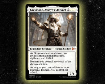 Greymond, Avacyn's Stalwart | Proxy Card (AKA Rick, Steadfast