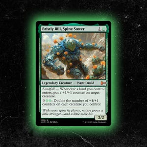 Bristly Bill, Spine Sower - Carta proxy personalizzata di Magic: The Gathering - Alta qualità, durevole e conveniente!