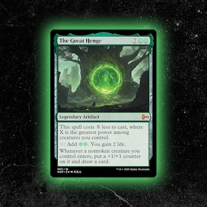 The Great Henge - Tarjeta proxy personalizada de Magic: The Gathering: ¡de alta calidad, duradera y asequible!