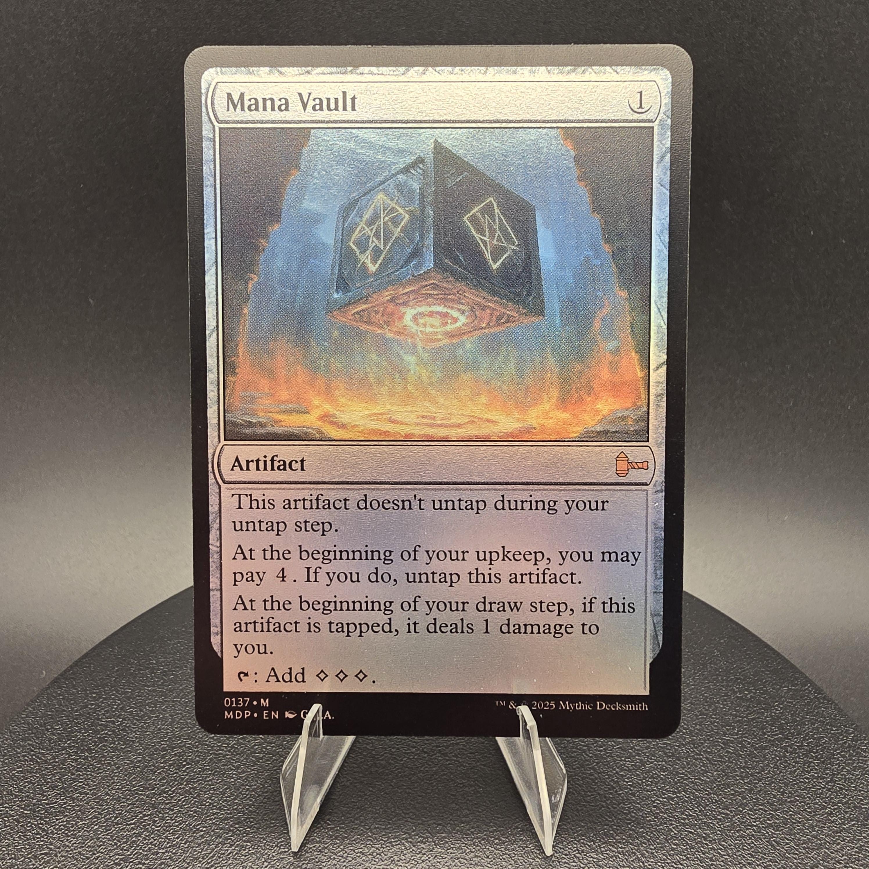 Mana Vault - Custom Proxy Commander Card - Etsy