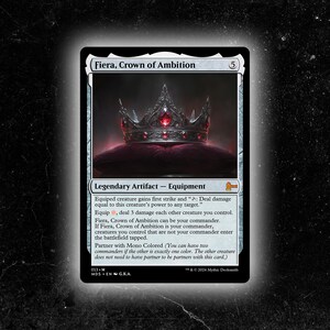 Fiera, Crown of Ambition - Original MTG Card - High-Quality, Durable, and Affordable!