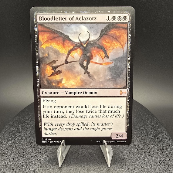 Bloodletter of Aclazotz - Custom Proxy Commander Card - Etsy
