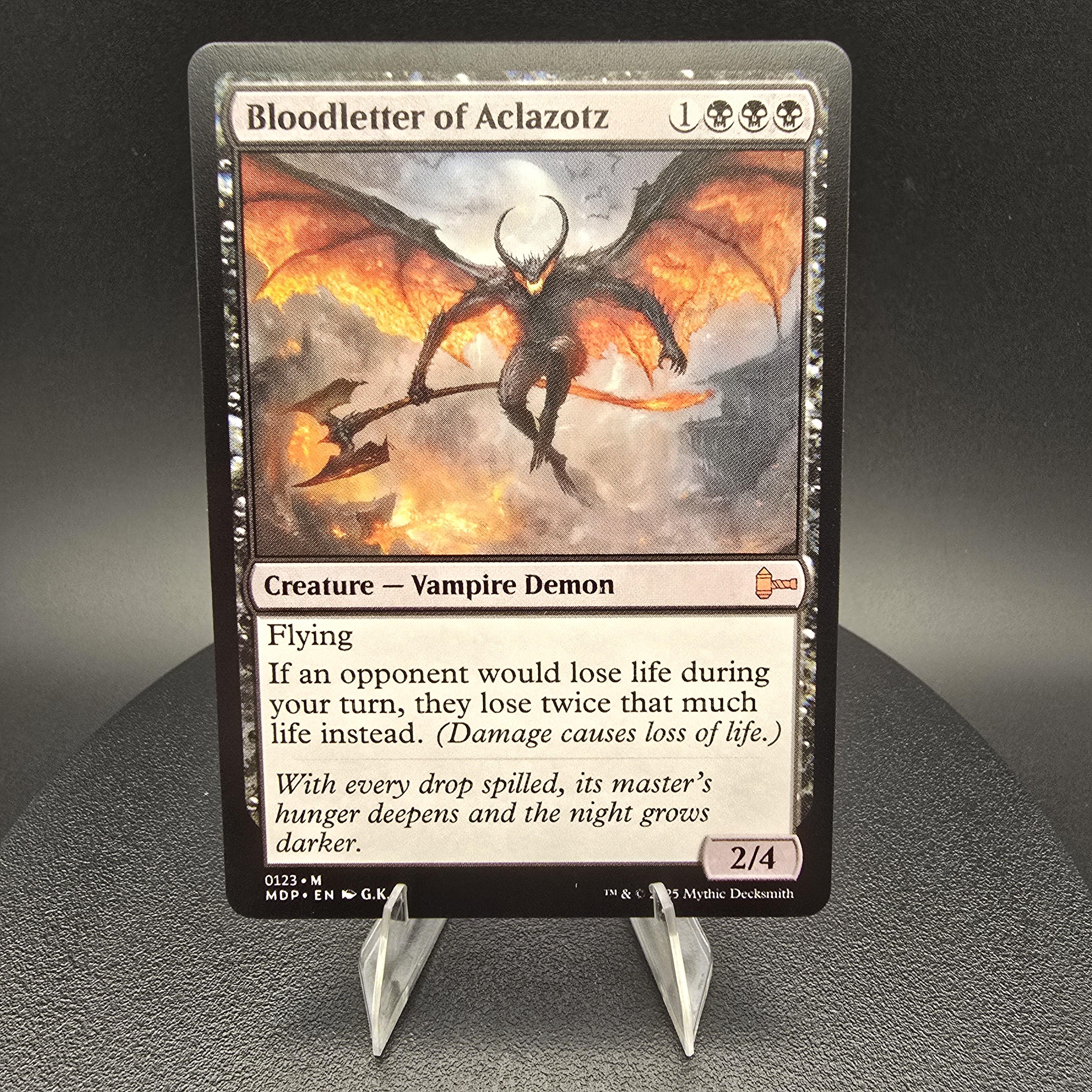 Bloodletter of Aclazotz - Custom Proxy Commander Card - Etsy