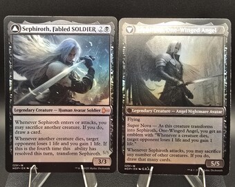 Sephiroth, Fabled SOLDIER | Sephiroth, One-winged Angel - Custom