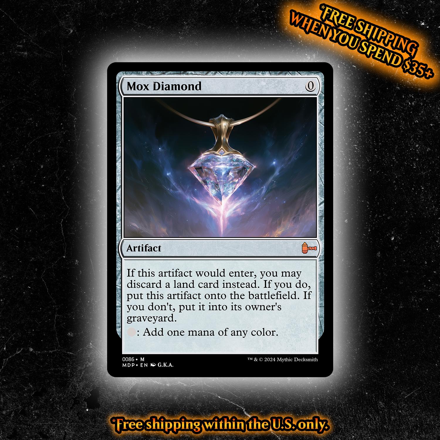 Mox Diamond - Custom Proxy Commander Card - Etsy