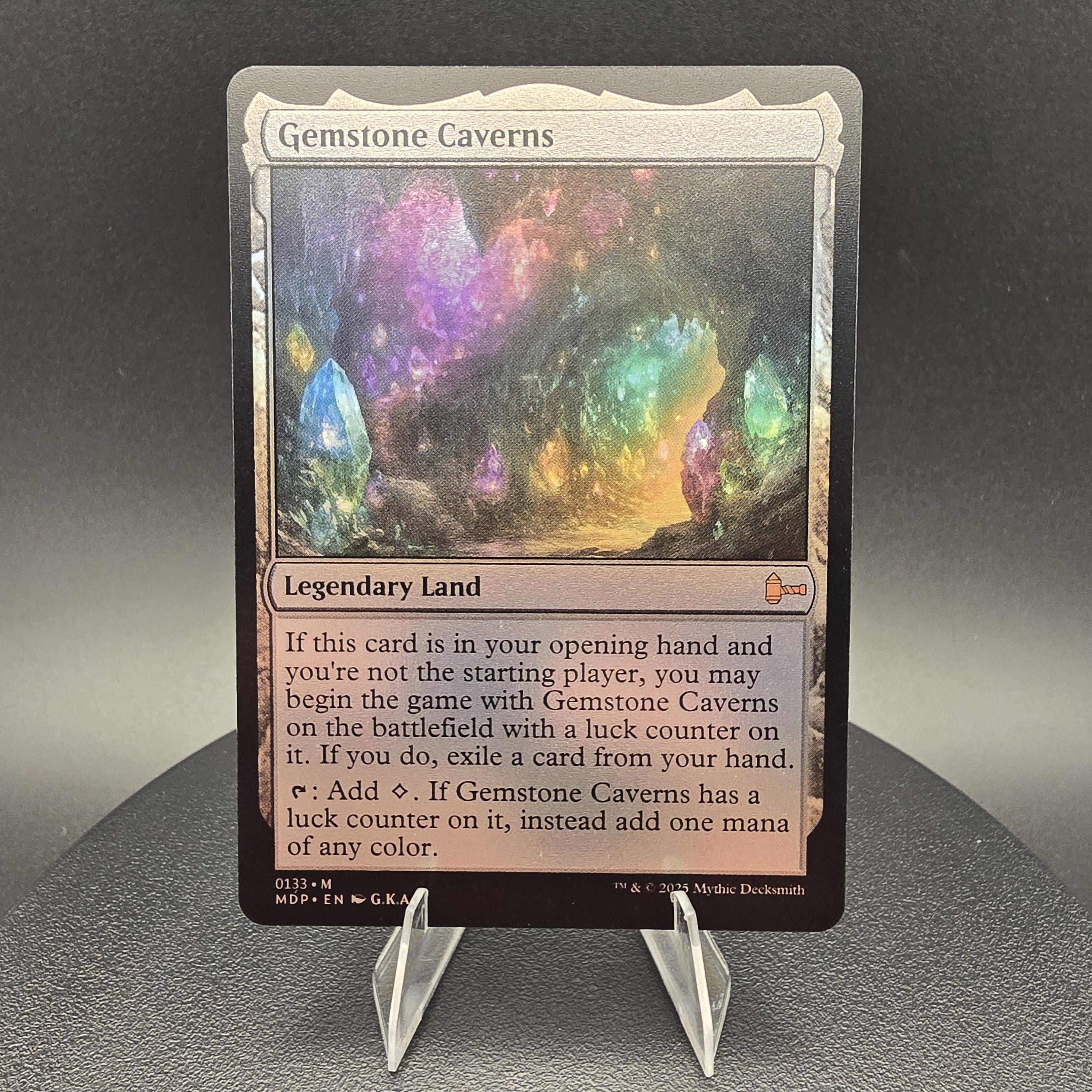 Gemstone Caverns - Custom Proxy Commander Card - Etsy