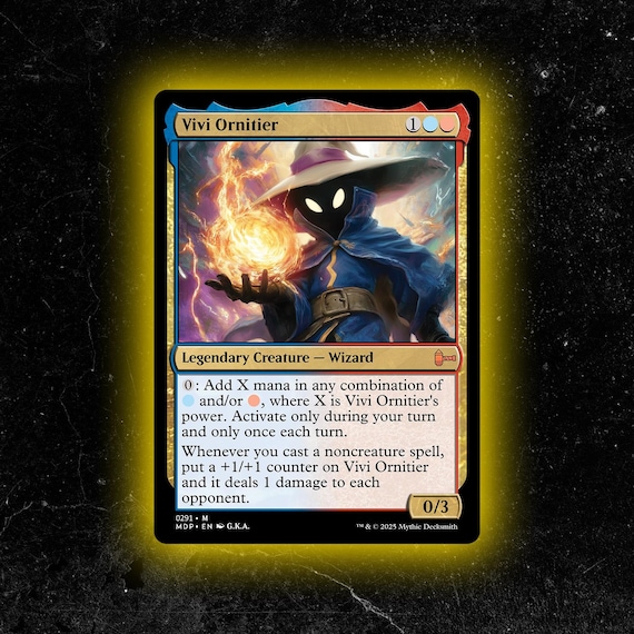 マジック：ザ・ギャザリング Vivi Ornitier 英語版　非foil MTG Magic Final Fantasy Vivi Ornitier Borderless #321 Foil