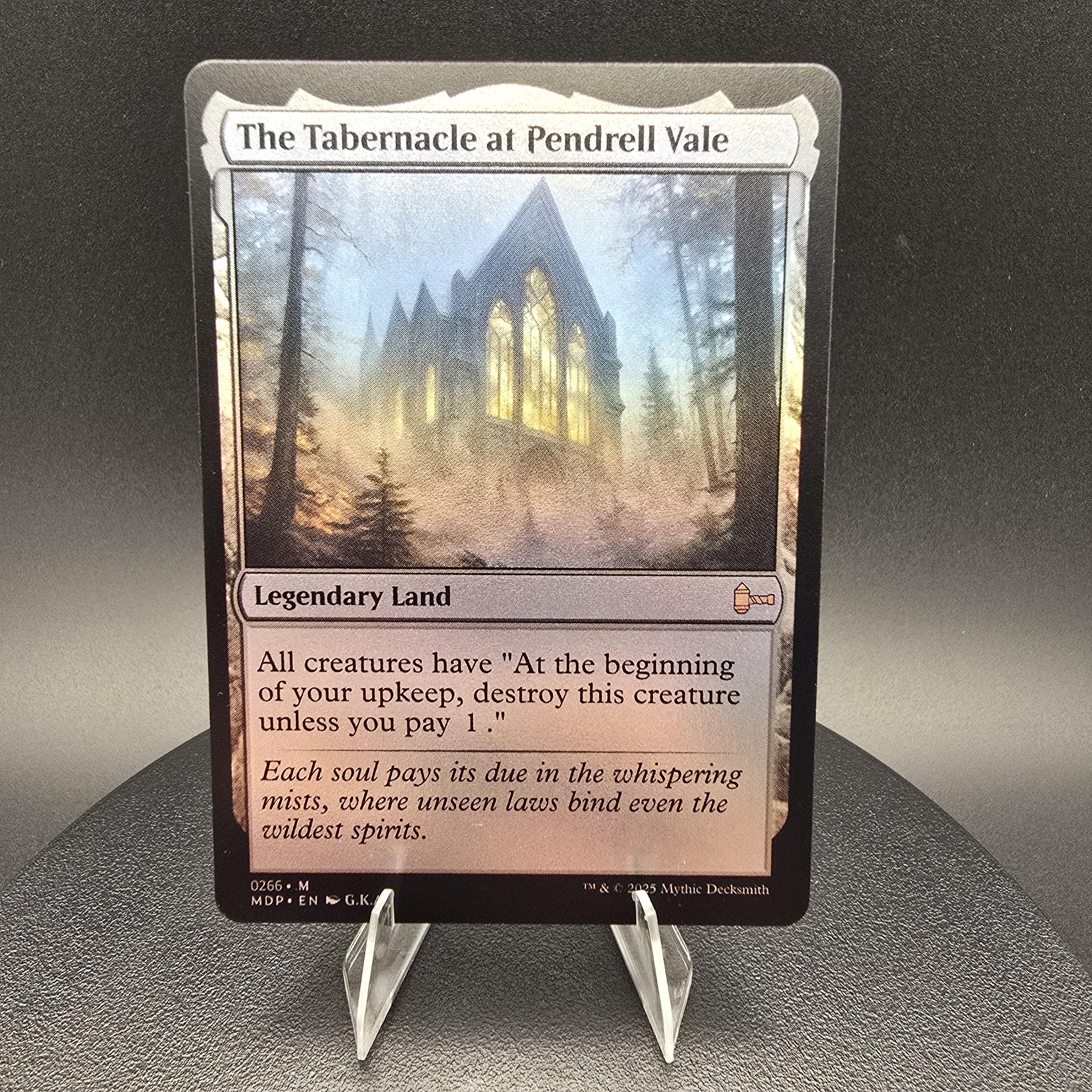 The Tabernacle at Pendrell Vale - Custom Proxy Commander Card