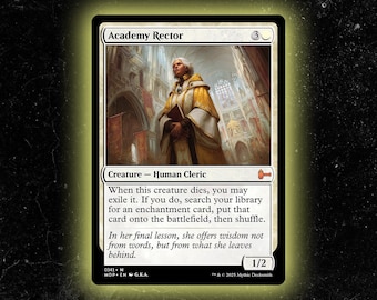 Academy Rector - Custom Proxy Commander Card - Etsy