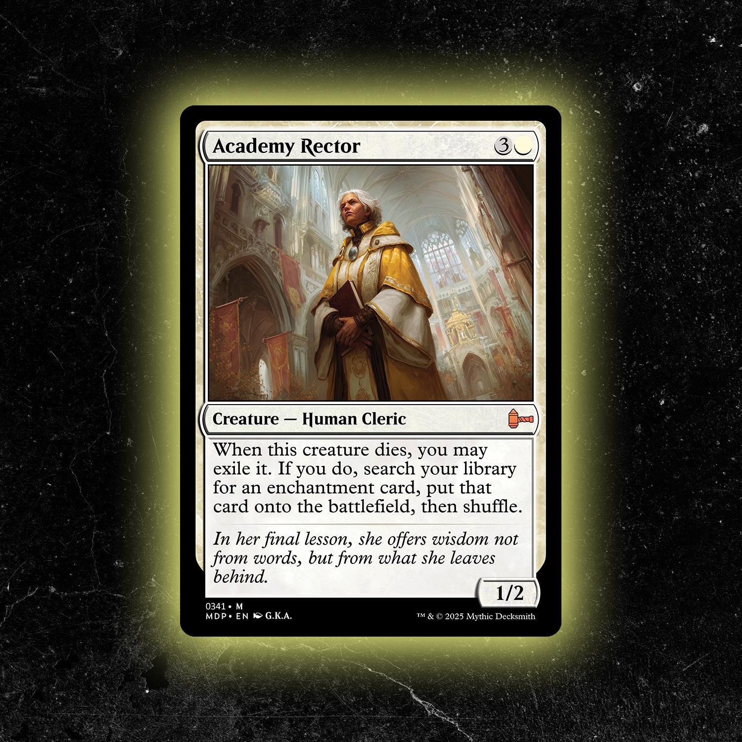 Academy Rector - Custom Proxy Commander Card - Etsy