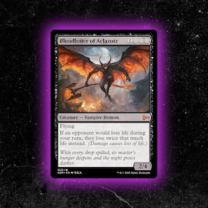 Bloodletter of Aclazotz - Custom Proxy Magic: The Gathering Card - Hoogwaardig, duurzaam en betaalbaar!