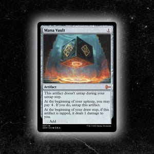 Mana Vault - Custom Proxy MTG Card - High-Quality, Durable, and Affordable!