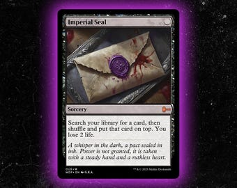 Imperial Seal - Custom Proxy Commander Card