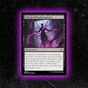 Chains of Mephistopheles - Custom Proxy MTG Card - High-Quality, Durable, and Affordable!