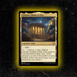 Nykthos, Shrine to Nyx - Custom Proxy Magic: The Gathering Card - Hoogwaardig, duurzaam en betaalbaar!