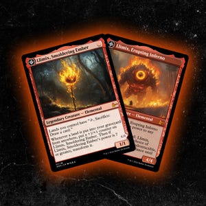 Llimix, smeulende sintel | Llimix, Erupting Inferno - Original Magic: The Gathering Card - Hoogwaardig, duurzaam en betaalbaar!