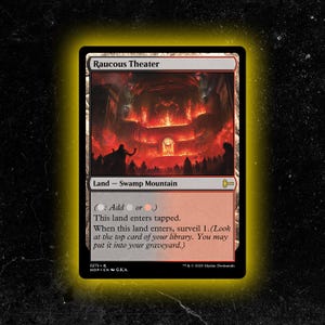 Raucous Theater - Custom Proxy MTG Card - High-Quality, Durable, and Affordable!