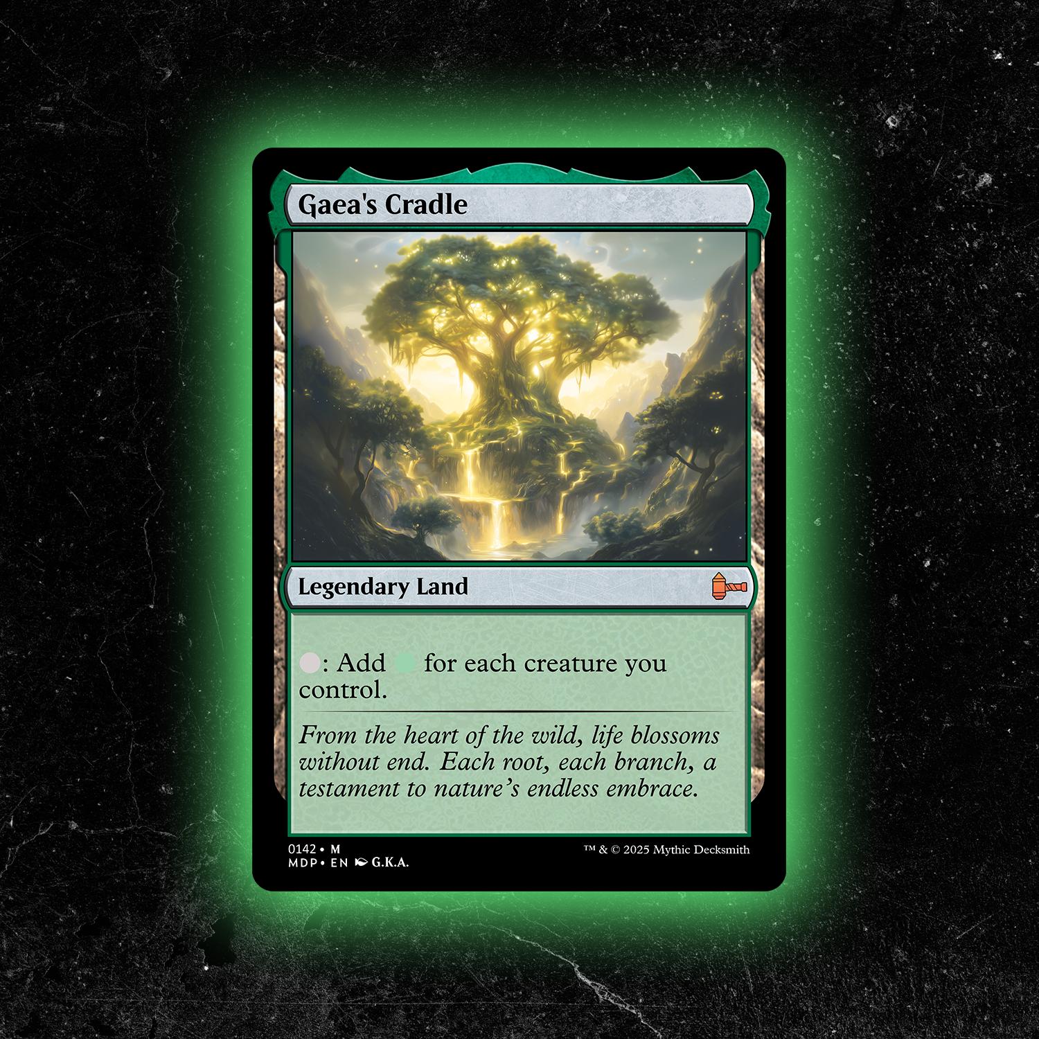 Gaea's Cradle - Custom Proxy Commander Card - Etsy Israel