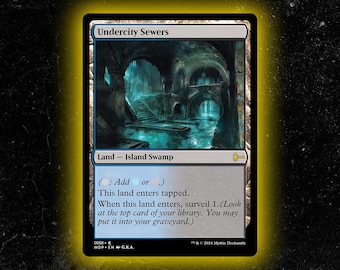 Undercity Sewers - Custom Proxy Commander Card - Etsy