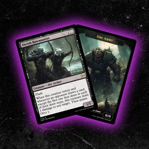 Orcish Bowmasters + Orc Army Token - Custom Proxy Magic: The Gathering Card - Hoogwaardig, duurzaam en betaalbaar!