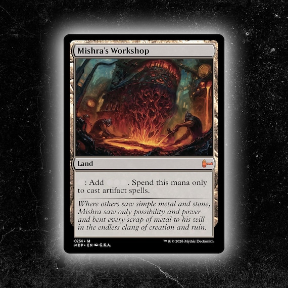 Mishra's Workshop - Custom Proxy Commander Card - Etsy