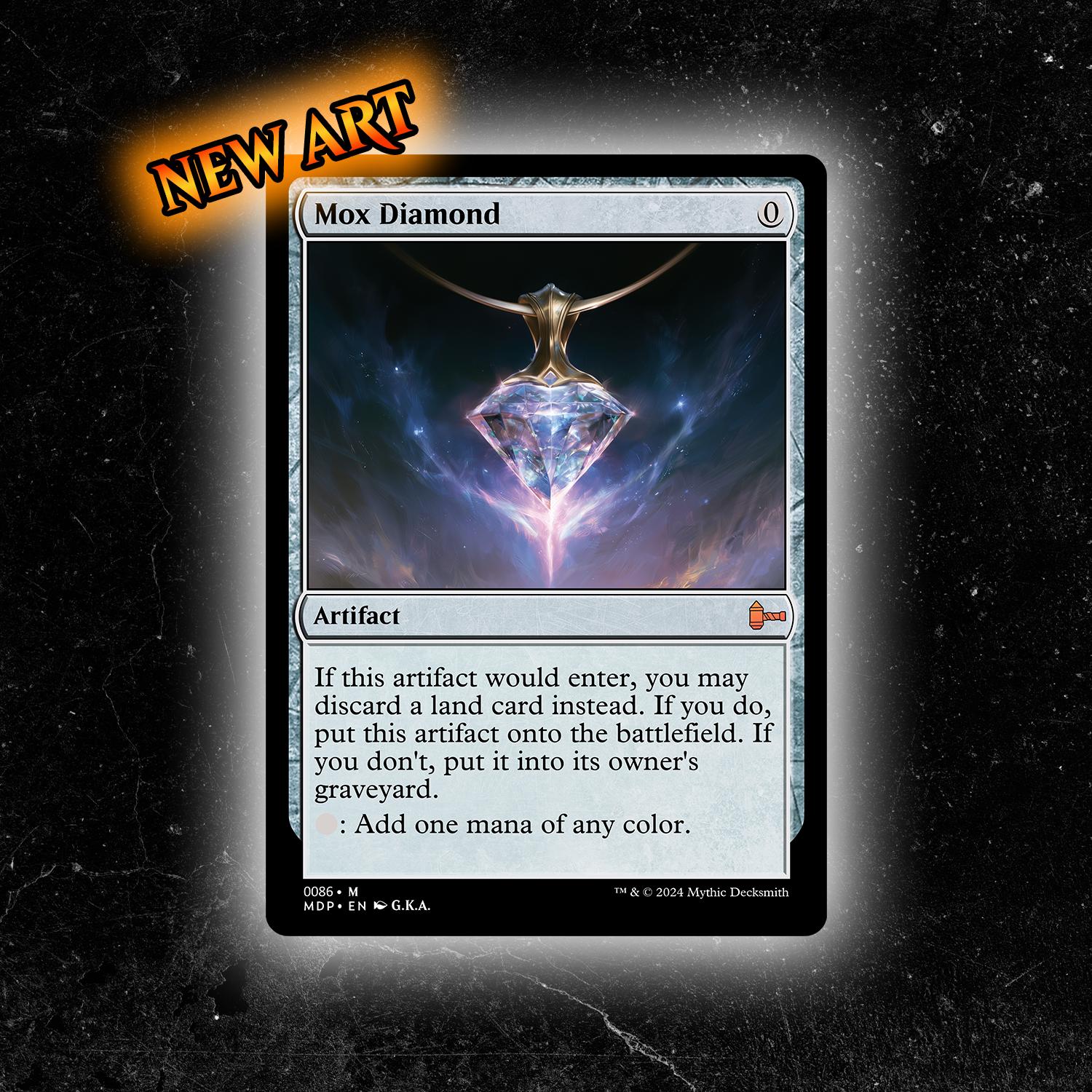 Mox Diamond - Custom Proxy Commander Card - Etsy