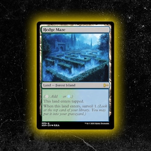 Hedge Maze - Custom Proxy Magic: The Gathering Card - Hoogwaardig, duurzaam en betaalbaar!