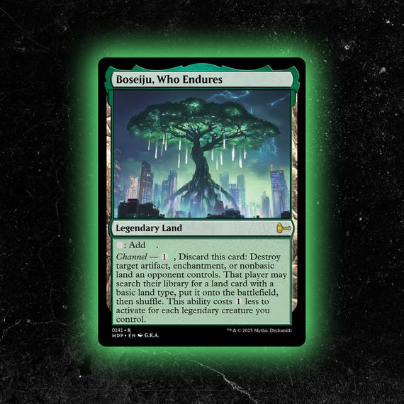 Boseiju, Who Endures - Custom Proxy Commander Card - Etsy Israel