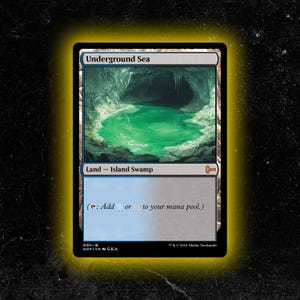 Mar subterráneo - Tarjeta proxy personalizada de Magic: The Gathering: ¡de alta calidad, duradera y asequible!