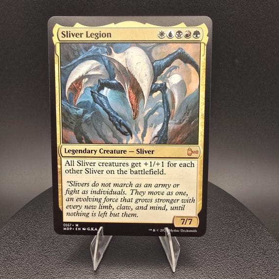 Sliver Legion - Custom Proxy Commander Card - Etsy