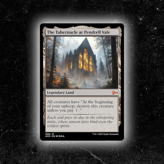 The Tabernacle at Pendrell Vale - Custom Proxy Commander Card