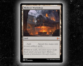 Mishra's Workshop | Proxy Card - Etsy