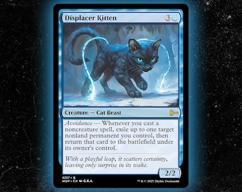 Displacer Kitten - Custom Proxy Commander Card