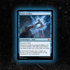 Power Artifact - Custom Proxy MTG Card - High-Quality, Durable, and Affordable!