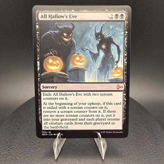 All Hallow's Eve - Custom Proxy Commander Card - Etsy