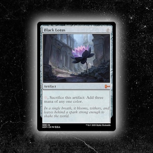 Black Lotus - Custom Proxy MTG Card - High-Quality, Durable, and Affordable!