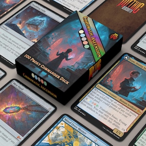 Ascensión cromática: mazo proxy personalizado para MTG Commander: ¡de alta calidad, duradero y asequible!