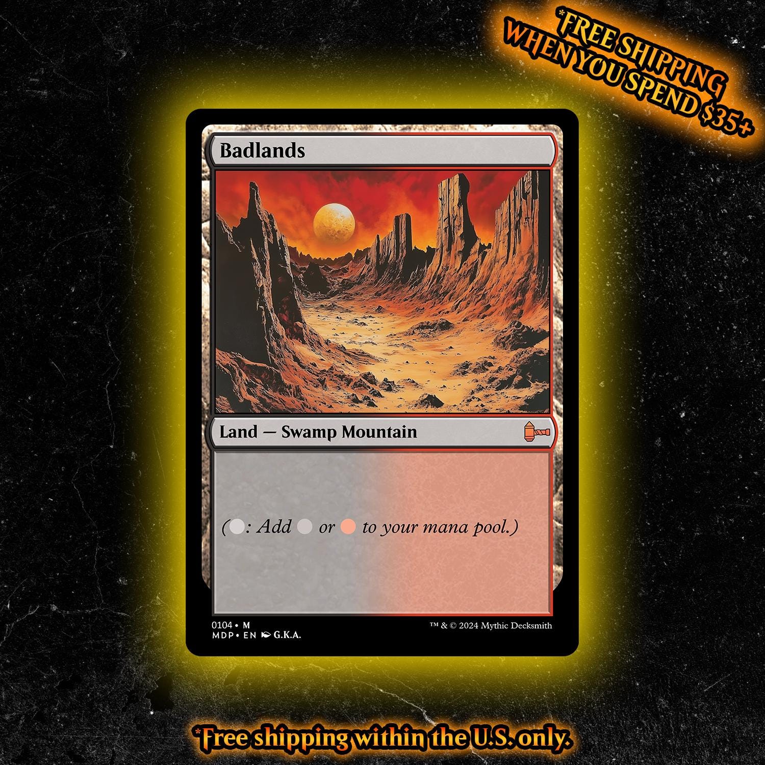 Badlands Mtg - Etsy