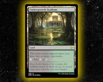 Undergrowth Stadium - Custom Proxy Commander Card - Etsy Canada